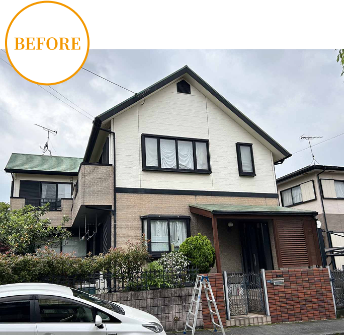 プラスプラン外壁塗装BeforeAfter